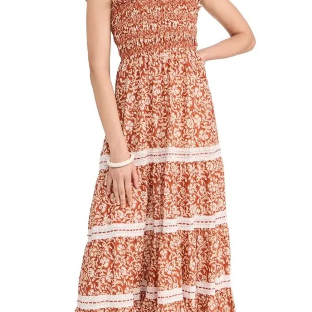 Rixo Aubrie Maxi Dress Sz S